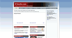 Desktop Screenshot of ip-audio.com